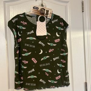 Star Wars 3pc sleep-short set with socks